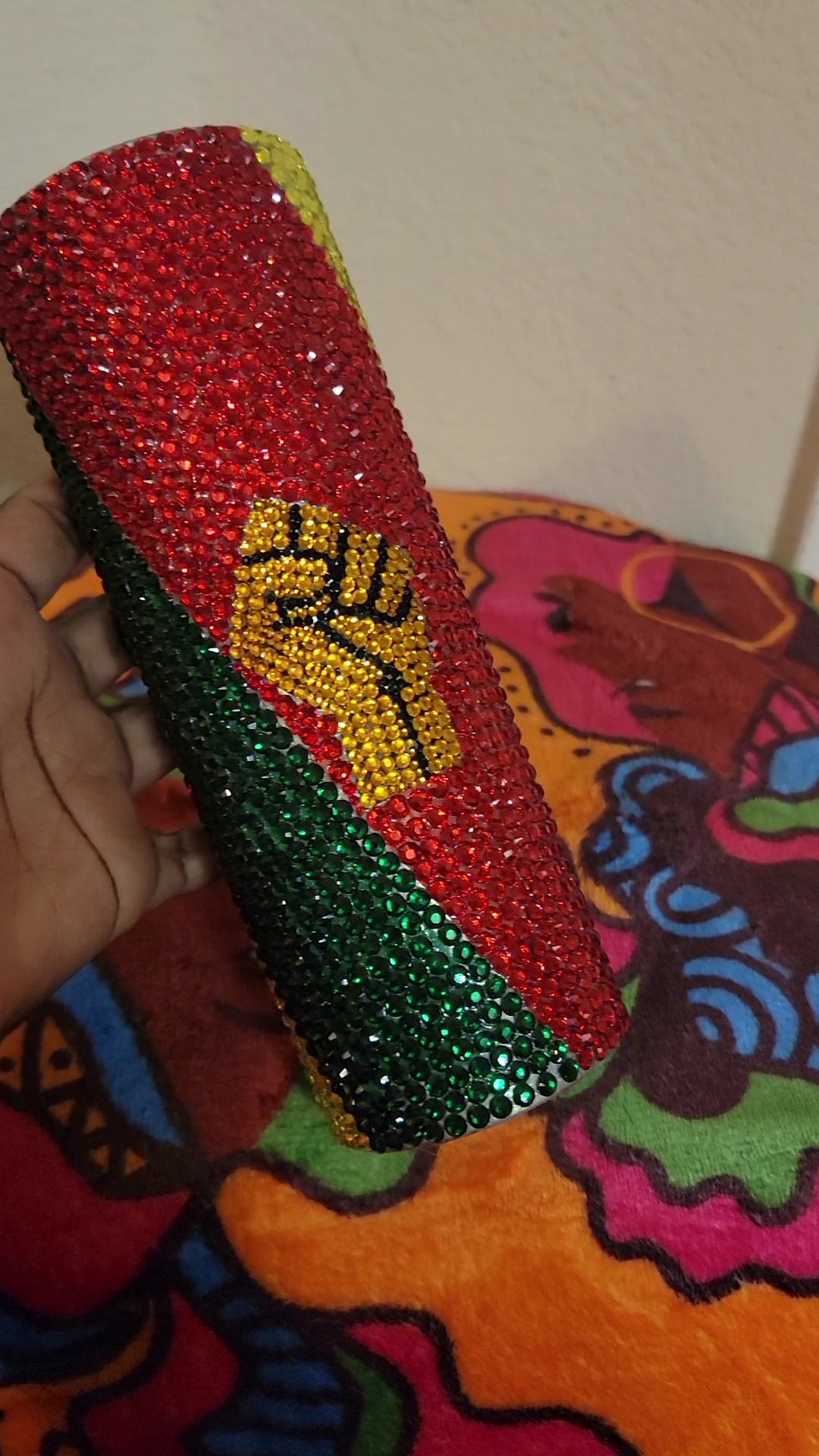 Full Bling Custom tumbler